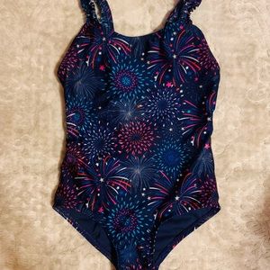 Girls Cat And Jack Bathing Suit